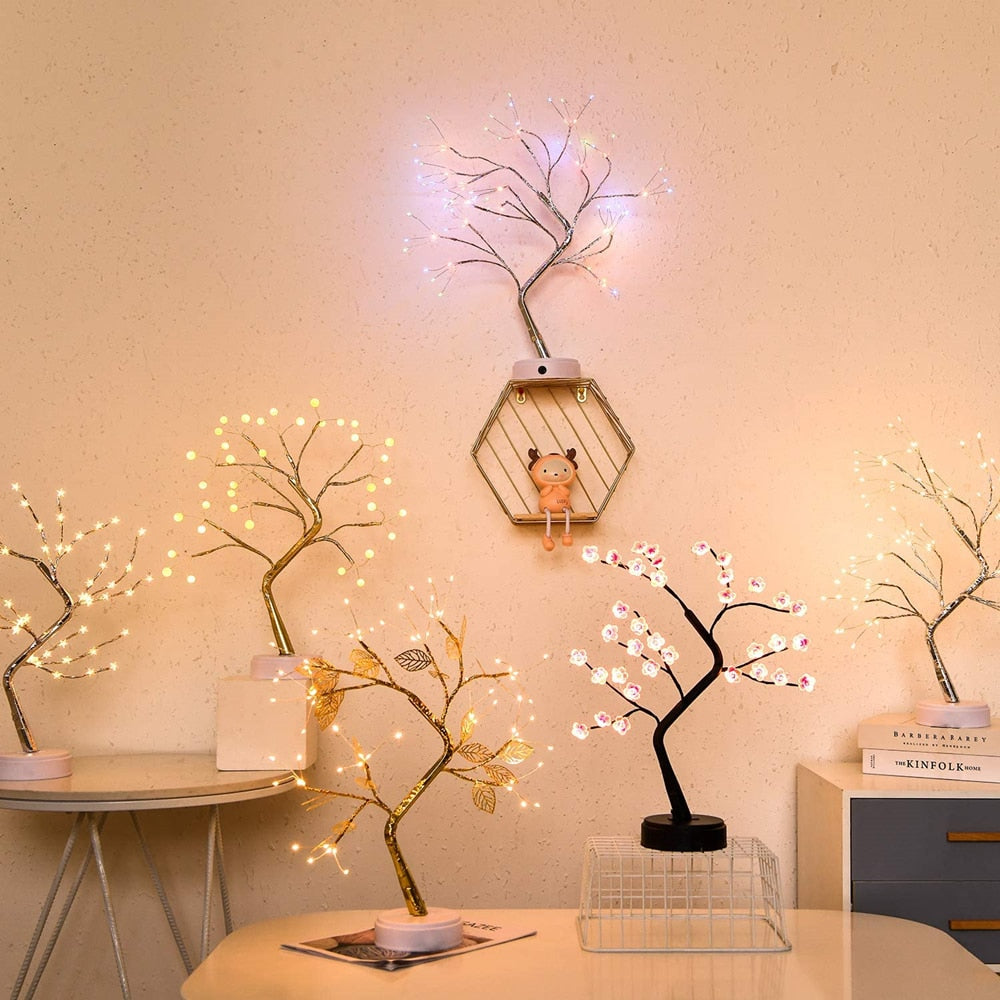 Glowing Mini Night Tree Table Lamp