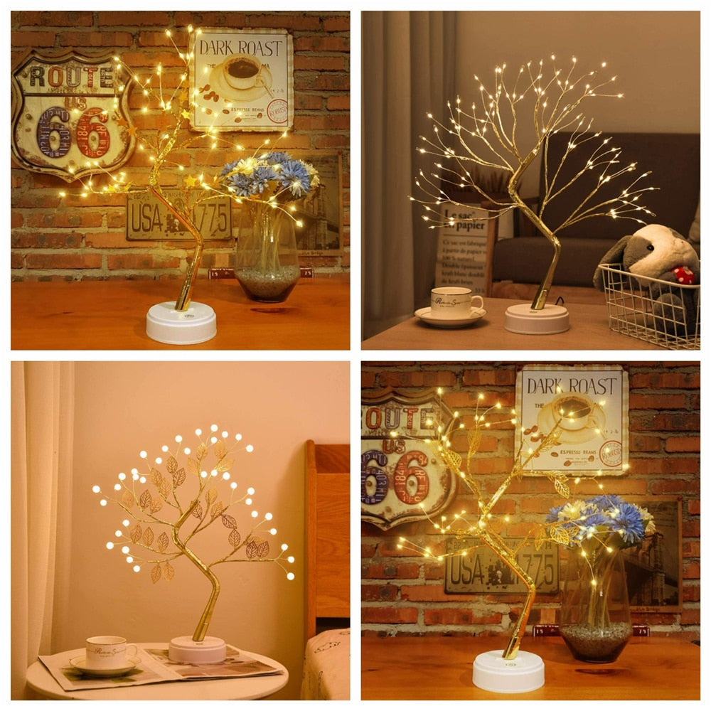 Glowing Mini Night Tree Table Lamp