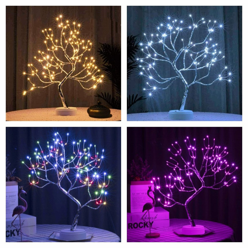 Glowing Mini Night Tree Table Lamp