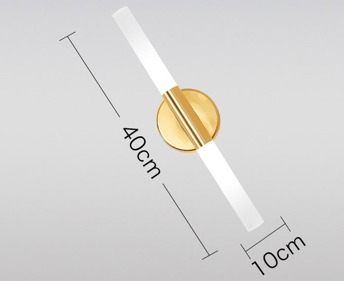 Modern Metal Tube Pipe Up Down LED Wall Lamps