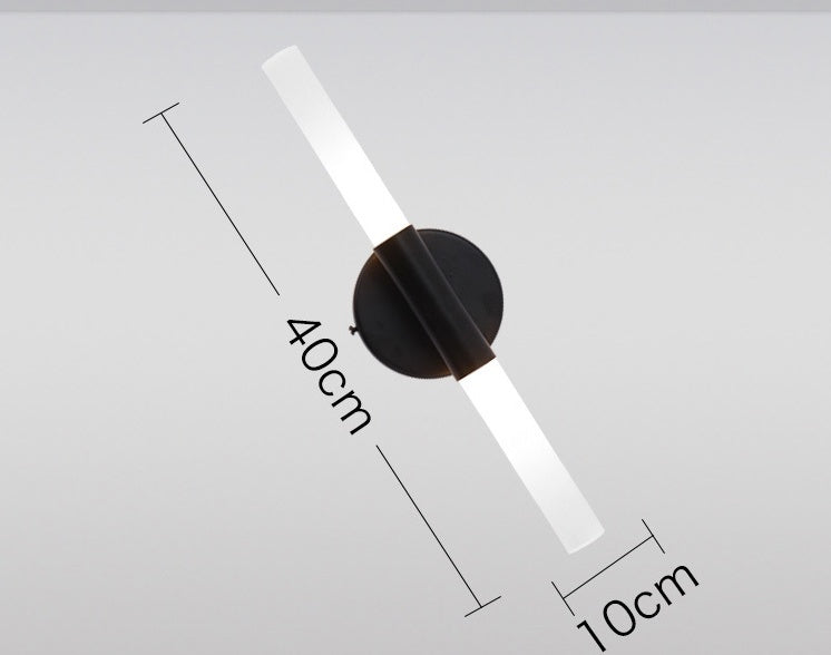 Modern Metal Tube Pipe Up Down LED Wall Lamps