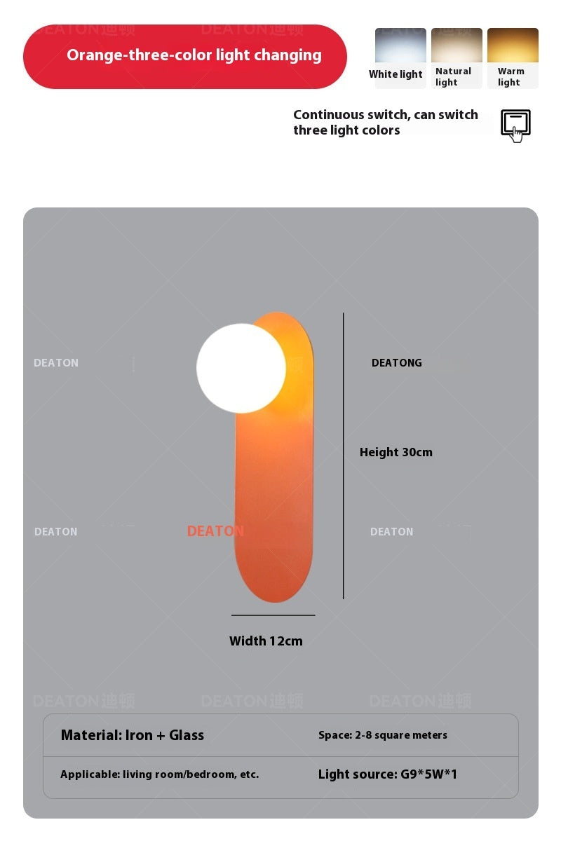 Bedroom Bedside Small Simple Modern Creative Personality Hotel Study Corridor Aisle Lamps