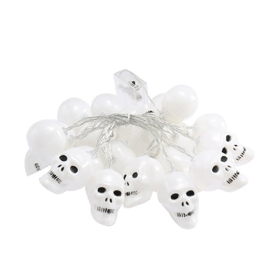 Halloween Decorations Light String Led Skeleton Lamp String Battery-powered Skull Bulb String Lights Patty Decor Light