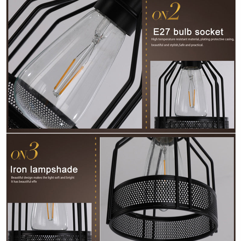 Vintage Industrial Style Creative Chandelier